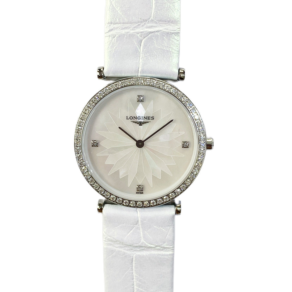 Longines L4.513.0.25.2 La Grande Classique Diamond Bezel Stainless Steel