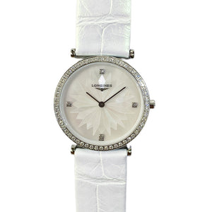 Longines L4.513.0.25.2 La Grande Classique Diamond Bezel Stainless Steel