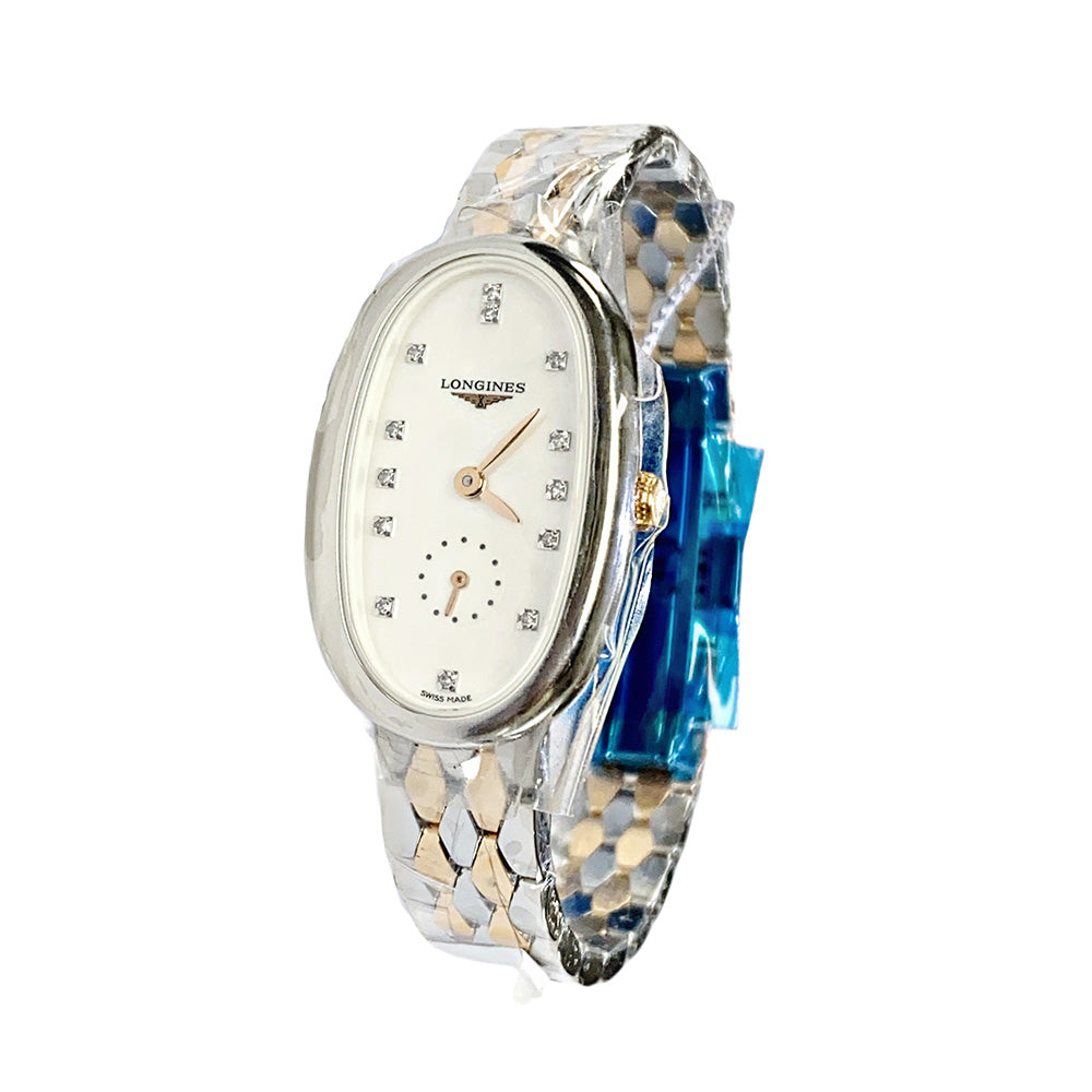 Longines L2.306.5.87.7 Symphonette Stainless Steel and Rose Gold
