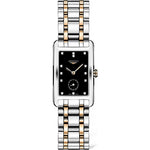 Longines L5.512.5.57.7 DolceVita Quartz Stainless Steel and Rose Gold