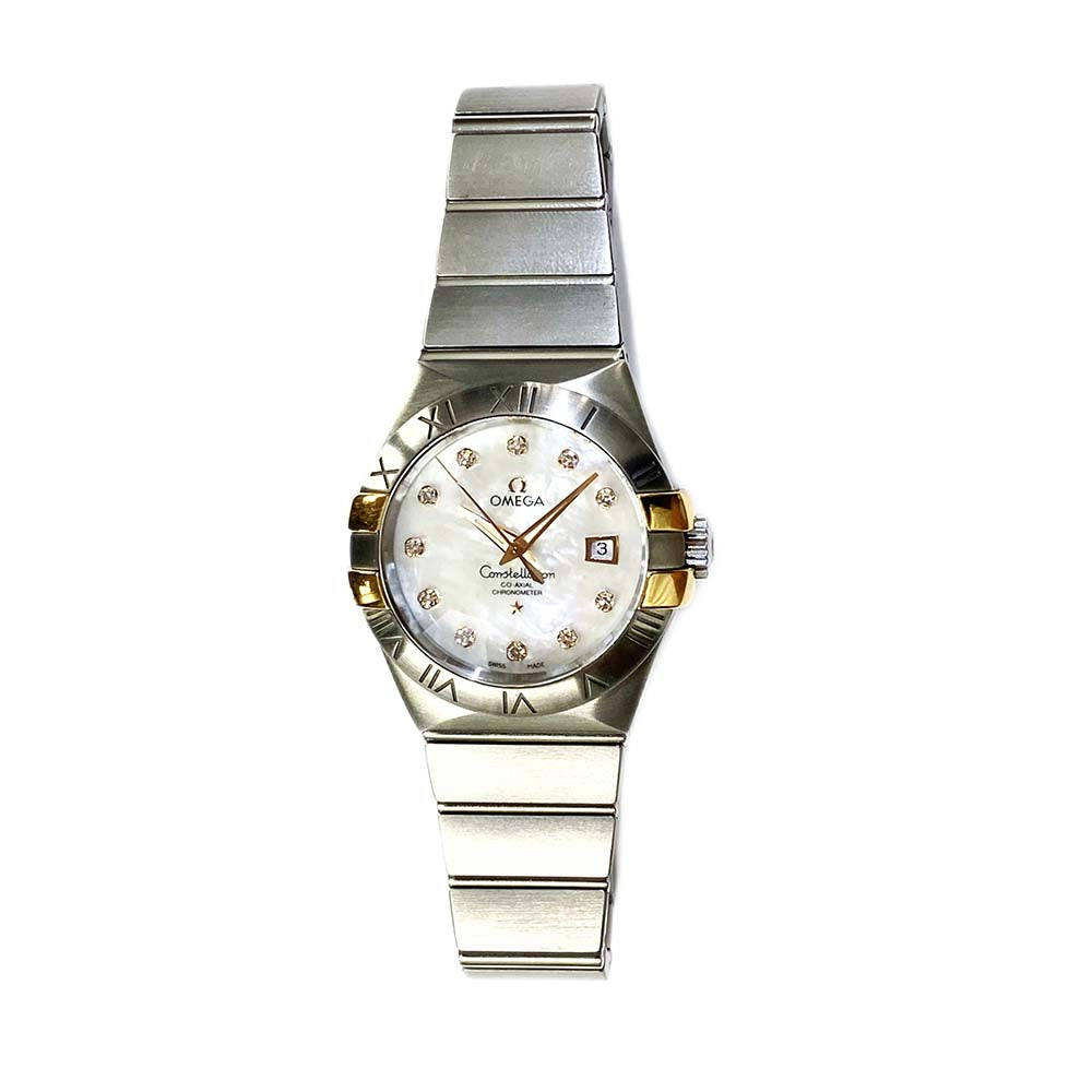 Omega 123.20.31.20.55.003 Constellation 31mm Stainless Steel and Rose Gold