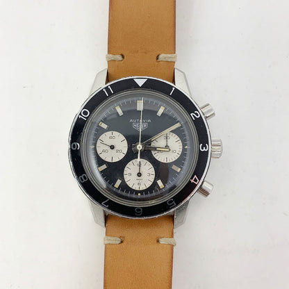 Tudor 2446 Vintage Autavia Chronograph 38mm Stainless Steel