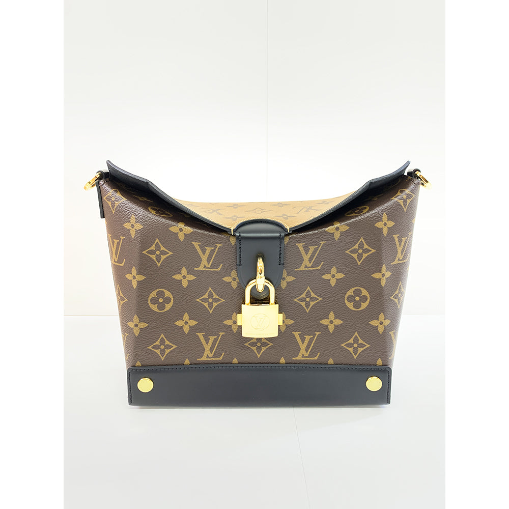 Louis Vuitton LOUIS VUITTON Handbag, Strap on Padlock, 2-Way Bag Hobo M43517 