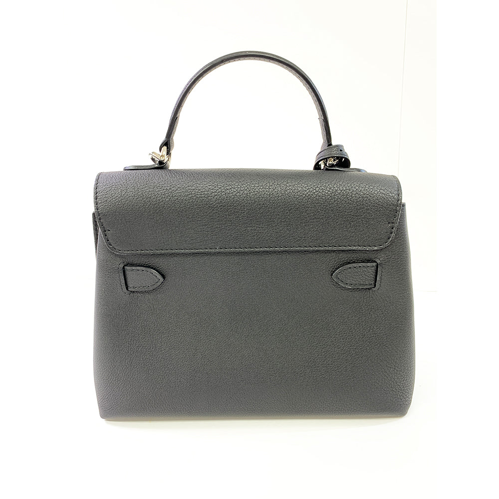 Louis Vuitton LOUIS VUITTON Rock Me Ever BB, Black, Calfskin Leather, Silver Hardware - view 3