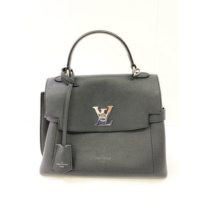 Louis Vuitton LOUIS VUITTON Rock Me Ever BB, Black, Calfskin Leather, Silver Hardware 