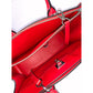 Louis Vuitton LOUIS VUITTON City Streamer MM, Red, Calf Leather, Silver Hardware - view 5