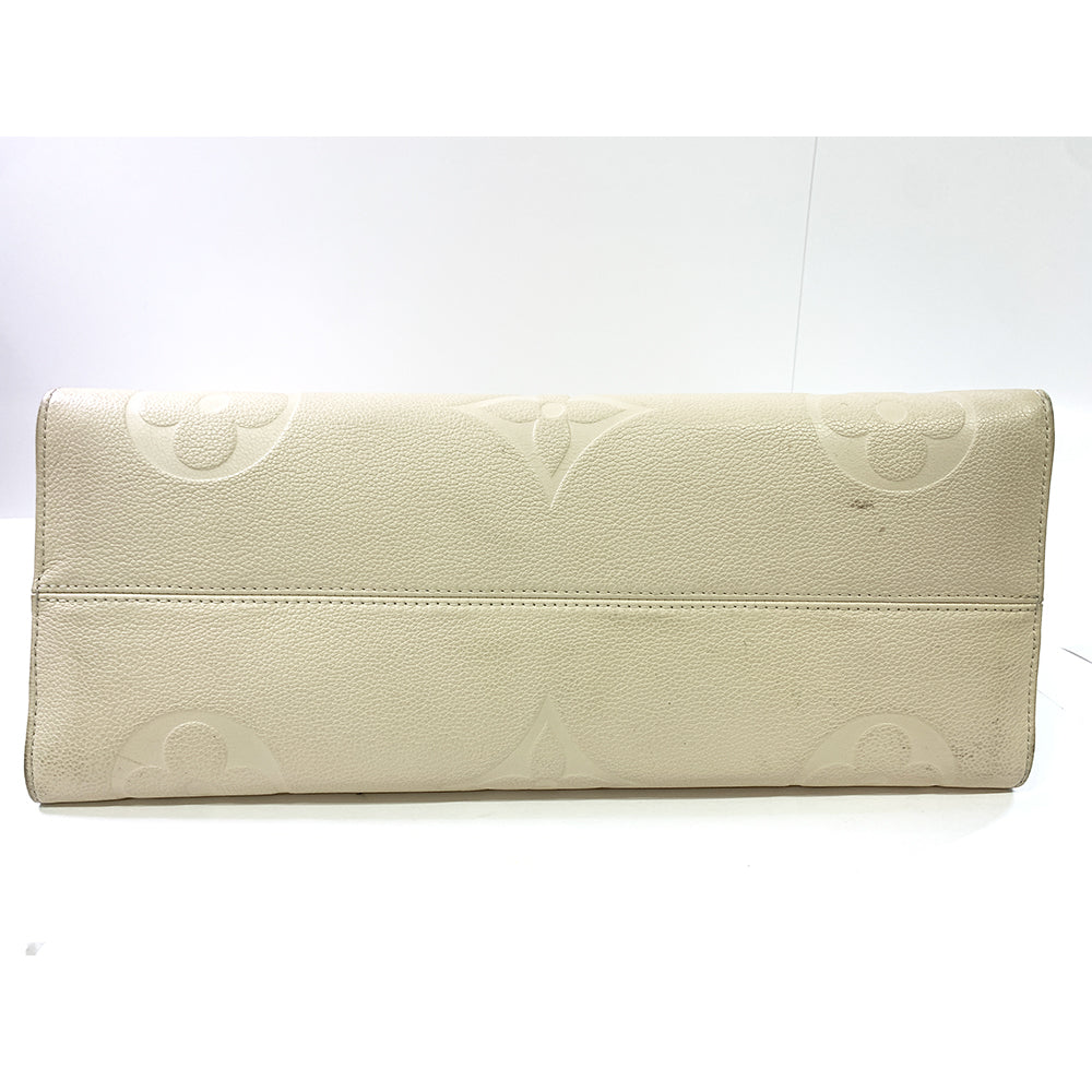 Louis Vuitton LOUIS VUITTON On The Go GM, White, Monogram Empreinte Leather M45081 - view 4