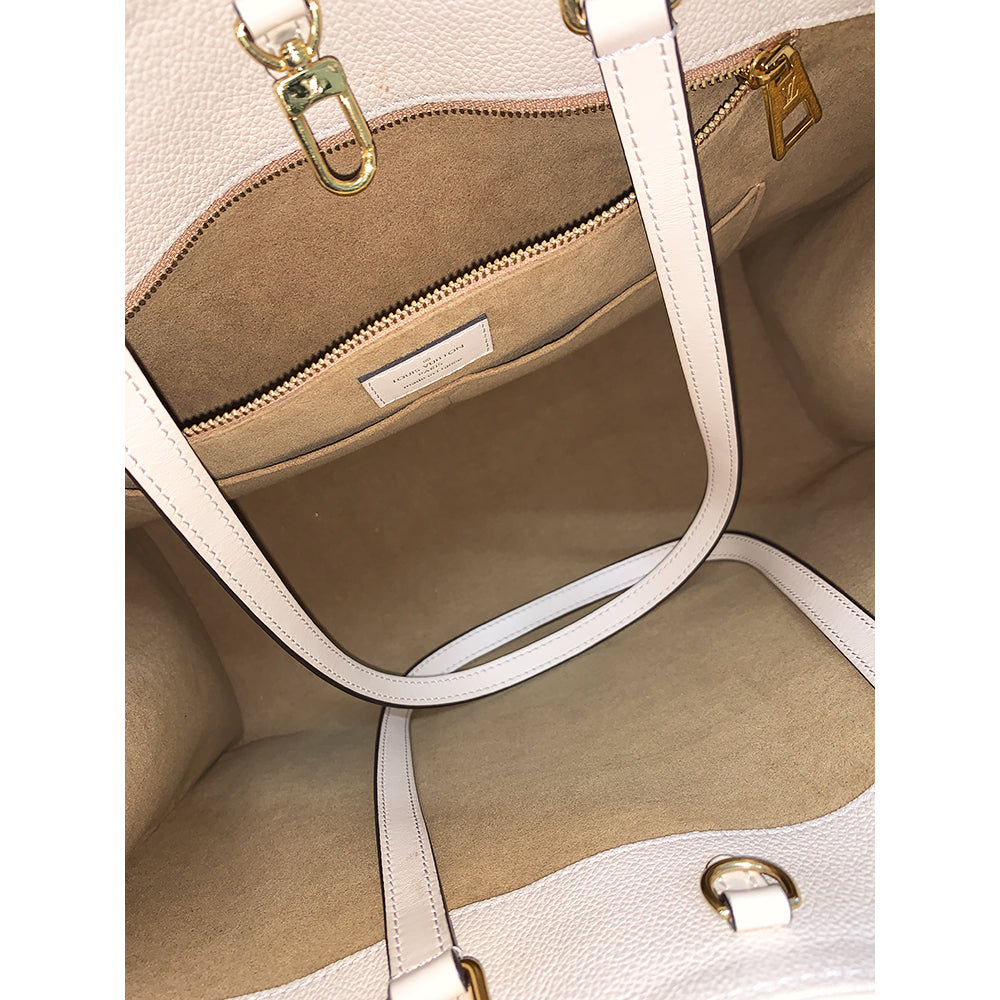 Louis Vuitton LOUIS VUITTON On The Go GM, White, Monogram Empreinte Leather M45081 - view 5