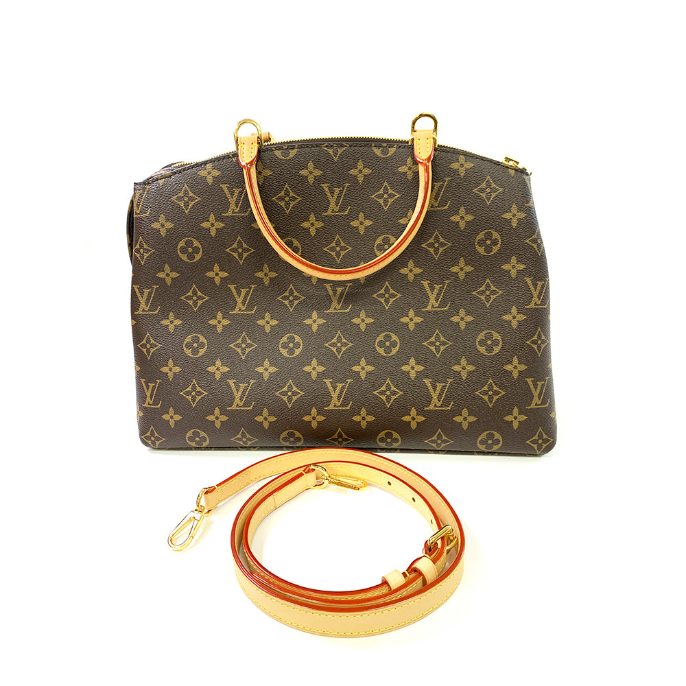 Louis Vuitton LOUIS VUITTON Grand Palais Bag, Monogram coated leather, Gold Hardware - view 4