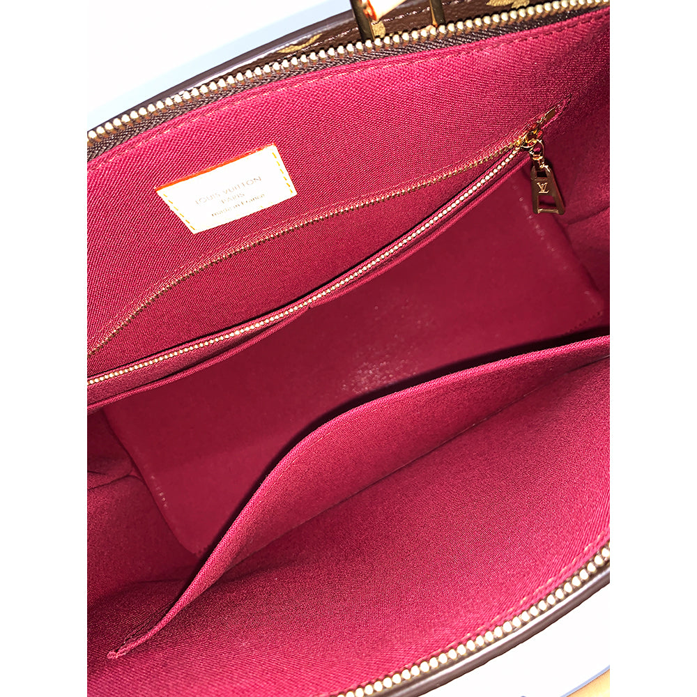 Louis Vuitton LOUIS VUITTON Grand Palais Bag, Monogram coated leather, Gold Hardware - view 6