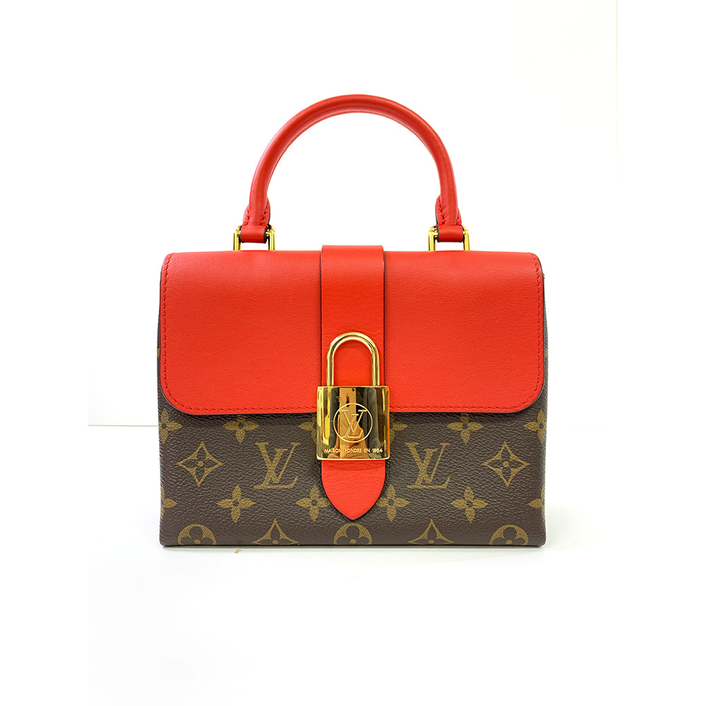 Louis Vuitton LOUIS VUITTON Locky BB, Caramel Brown, Cowhide Leather, Gold Hardware 
