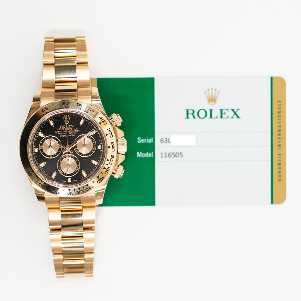 Rolex 116505 Daytona Rose Gold