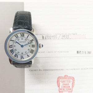 Cartier W6700155 Ronde Solo de Cartier Quartz 29mm Steel