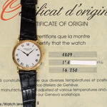 Patek Philippe 4809 Calatrava 25mm 18kt Yellow Gold Manual winding