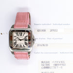 Cartier W20106X8 Santos 100 44.2mm x 35.6mm Steel Selfwinding