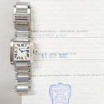 Cartier W51008Q3 Tank Française Small - Steel - 20mm x 25mm Quartz