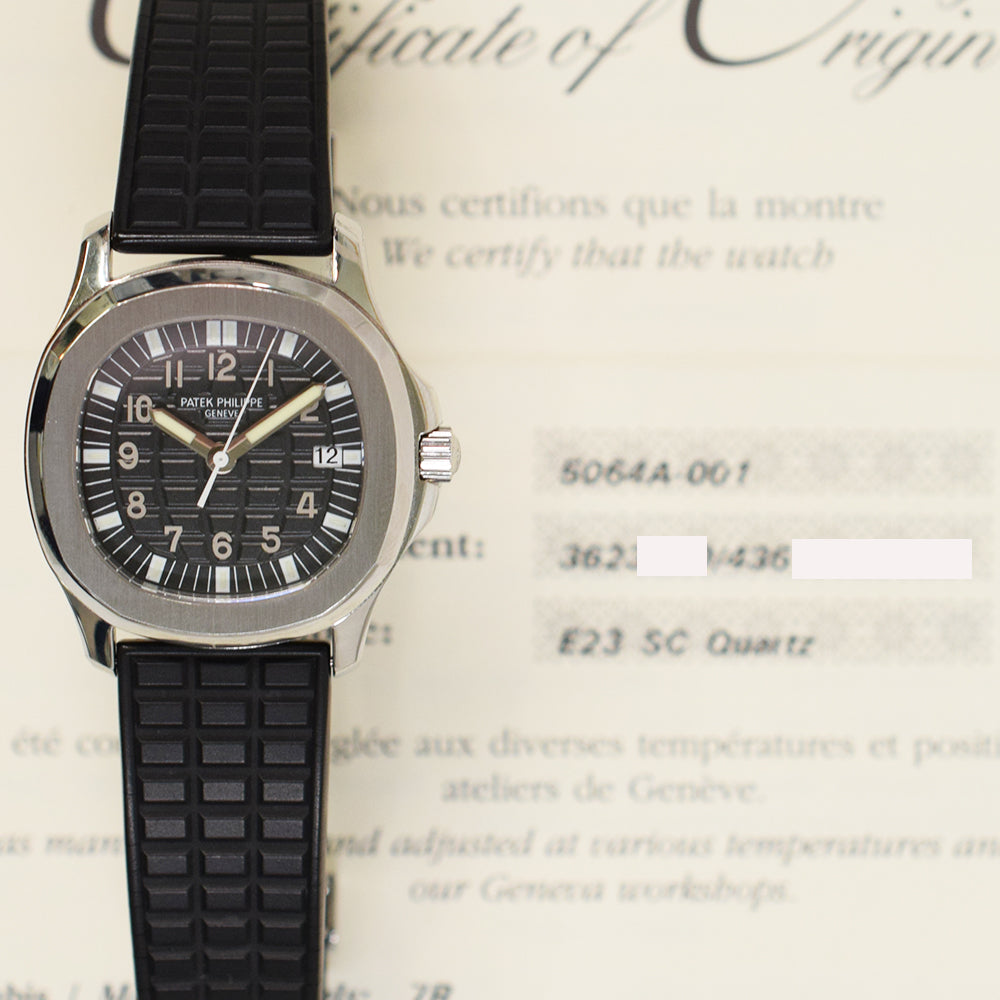 Patek Philippe 5064A-001 Aquanaut Midsize 34mm Stainless Steel Quartz