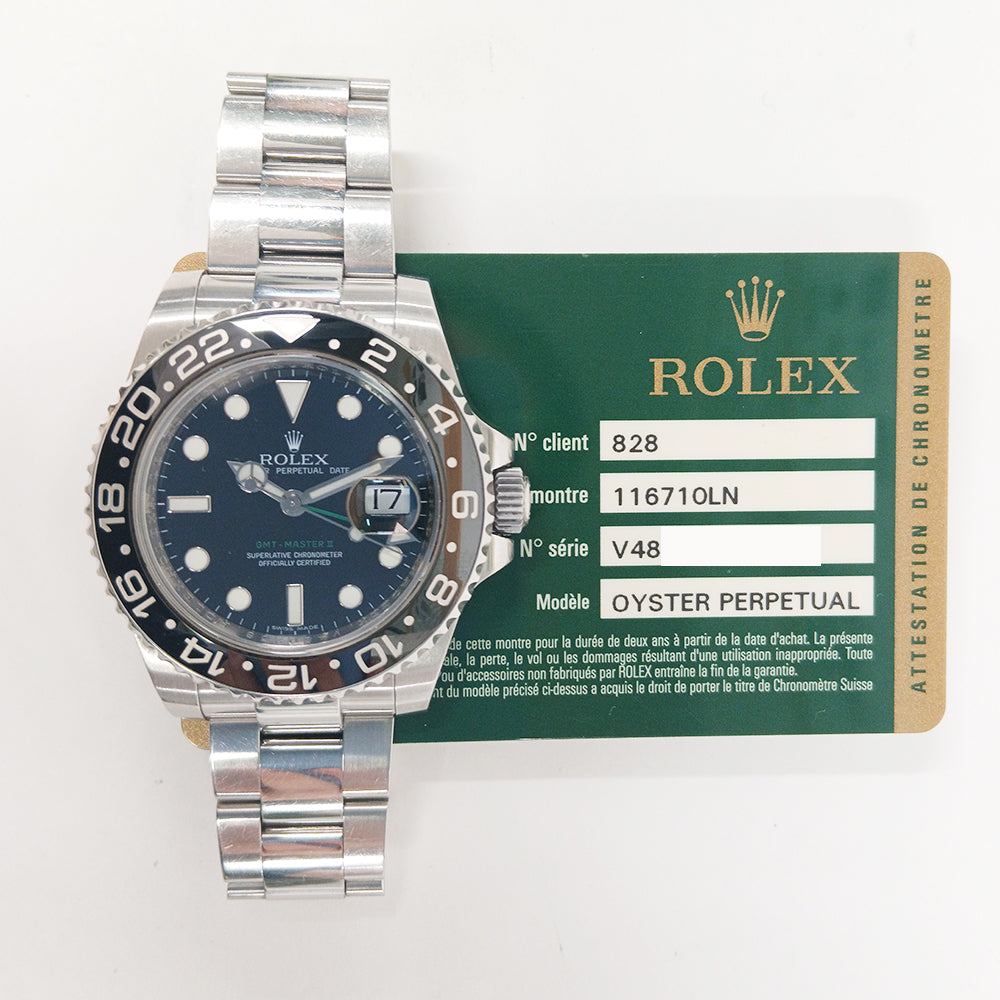 Rolex 116710LN GMT-Master II Steel