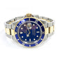 Rolex Submariner Date 40mm Stainless Steel & Yellow Gold - Blue Fluted Bezel - Blue Dial - Oyster Bracelet 16613 - 2005