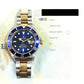 Rolex Submariner Date 40mm Stainless Steel & Yellow Gold - Blue Fluted Bezel - Blue Dial - Oyster Bracelet 16613 - 2005
