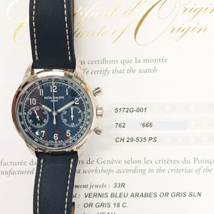 Patek Philippe 5172G-001 Chronograph 41mm White Gold Manual-Winding