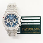 Audemars Piguet 26331BC.GG.1224BC.02 Royal Oak Chronograph 41mm Frosted White Gold Limited Edition 70