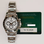 Rolex 126500LN Daytona Steel Ceramic Bezel