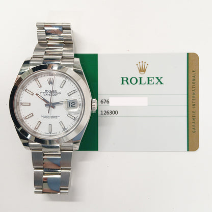 Rolex 126300 Datejust 41mm Steel