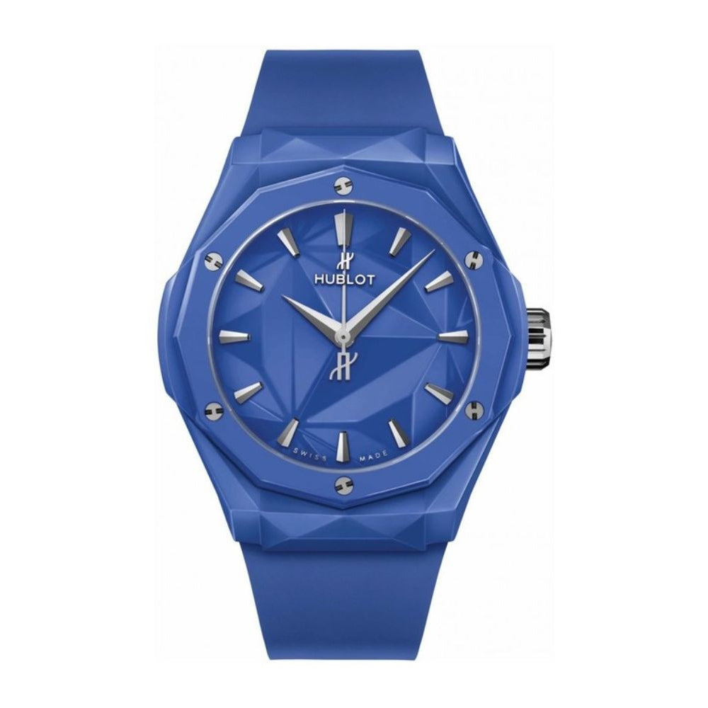 Hublot 550.ES.5100.RX.ORL21 Classic Fusion 40mm Orlinski Blue Ceramic