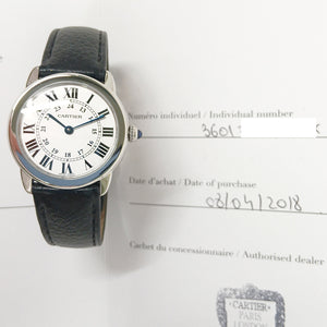Cartier WSRN0019 Ronde Solo de Cartier Quartz 29mm Steel