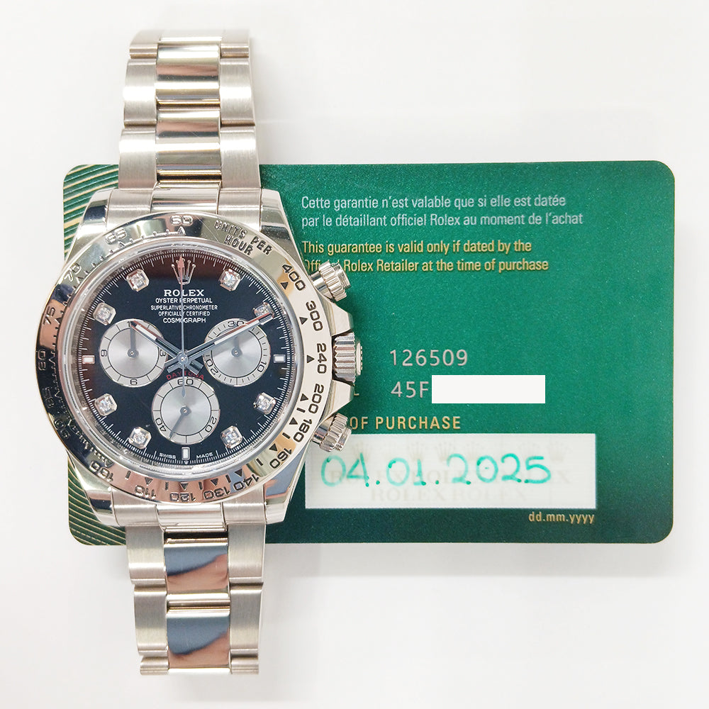 Rolex 126509G Daytona White Gold
