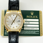 Rolex 116188 Datejust 36mm Diamond Bezel Yellow Gold