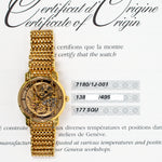 Patek Philippe 7180/1J-001 Calatrava 31.5mm Skeleton Dial Yellow Gold Manual-Winding
