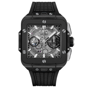 Hublot 821.CI.0170.RX Square Bang 42mm Unico Black Magic Ceramic