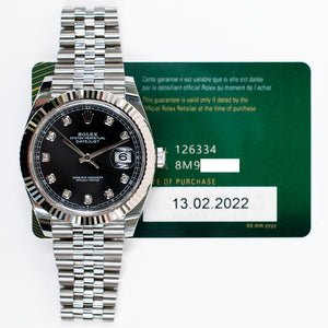 Rolex 126334G Datejust 41mm Steel and White Gold