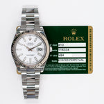 Rolex 116334 Datejust II Steel and White Gold