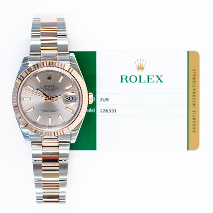 Rolex 126331 Datejust 41mm Steel and Rose Gold