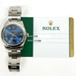 Rolex Oyster Perpetual 31mm Stainless Steel - Domed Bezel - Blue Dial - Oyster Bracelet 177200 - 2019