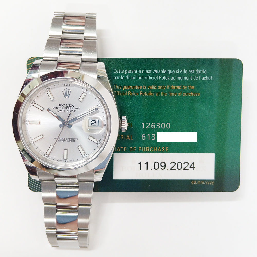 Rolex 126300 Datejust 41mm Steel