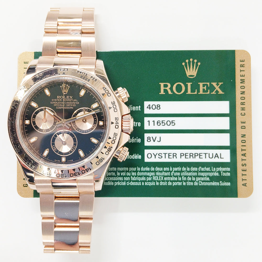 Rolex 116505 Daytona Rose Gold