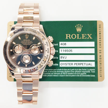 Rolex 116505 Daytona Rose Gold