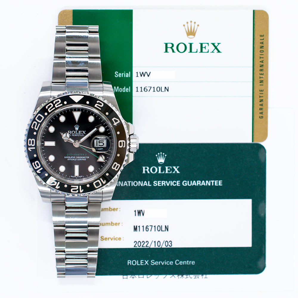 Rolex 116710LN GMT-Master II Steel