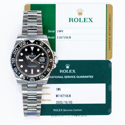 Rolex 116710LN GMT-Master II Steel