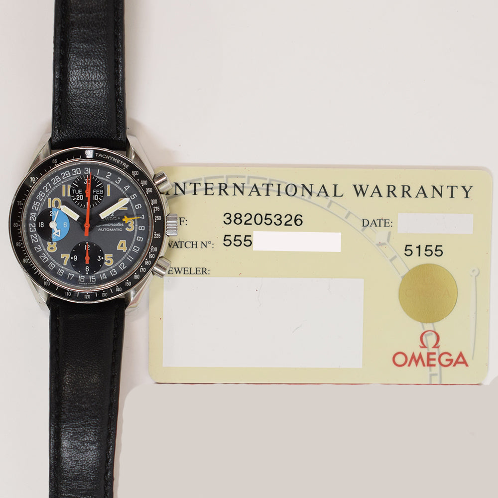 Omega 3820.53.26 Seamaster Diver 300M Co-Axial Chronograph GMT 41mm Stainless Steel Selfwinding