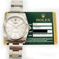 Rolex Oyster Perpetual 36 mm Stainless Steel - Domed Bezel - Silver Dial - Oyster Steel Bracelet 116000 - 2011
