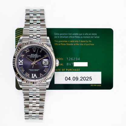 Rolex 126234 Datejust 36mmSteel and White Gold