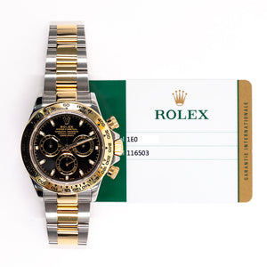 Rolex 116503 Daytona Steel and Yellow Gold