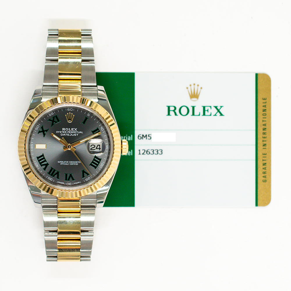 Rolex 126333 Datejust 41mm Steel and Yellow Gold