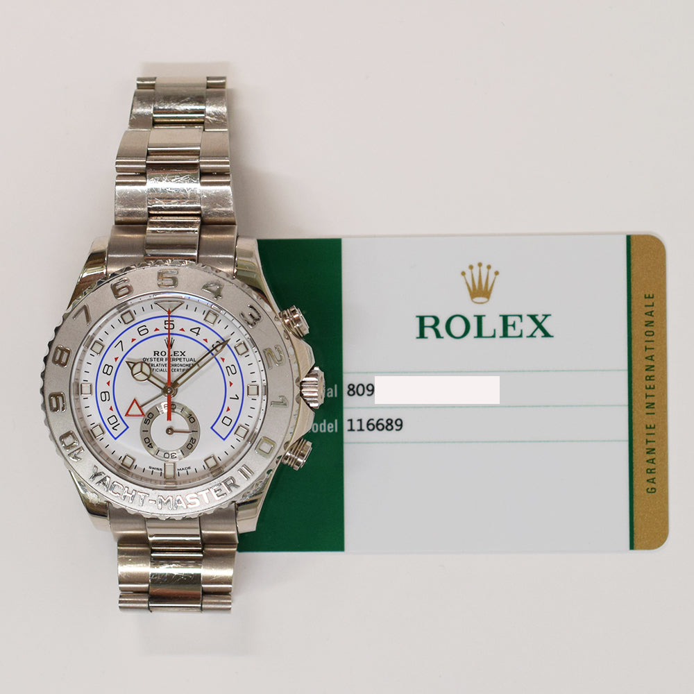 Rolex 116689 Yacht-Master II White Gold