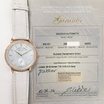 Louis Vuitton 840.021 Saxonia Automatic 37mm Diamond Bezel  Yellow Gold Selfwinding